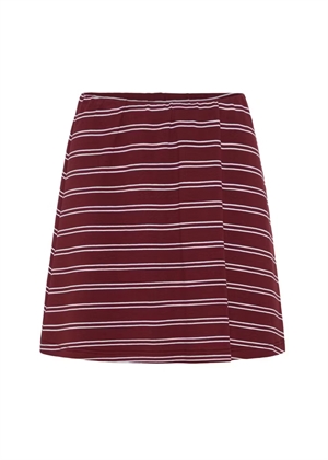 Pilova skirt Carbernet Striped Gestuz 